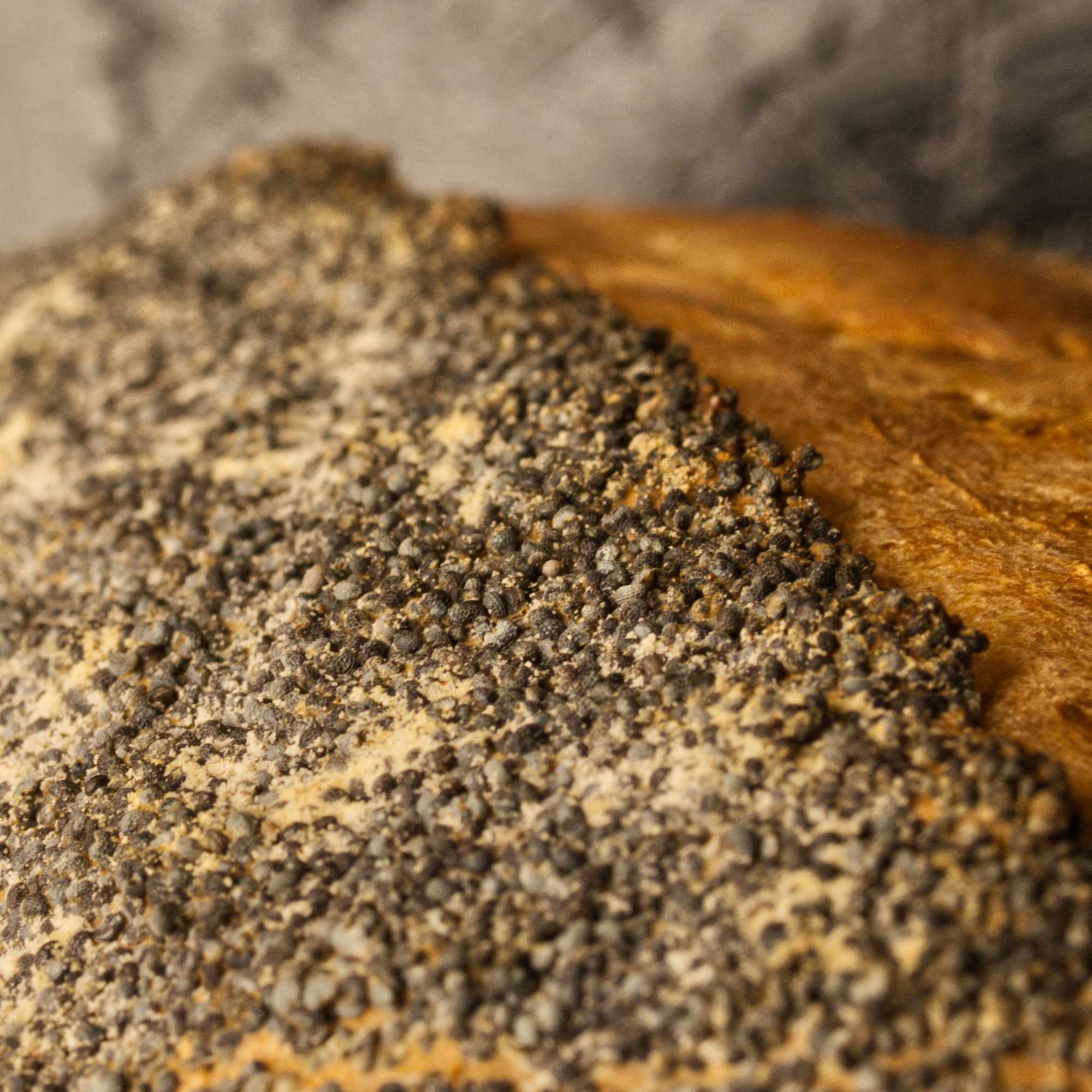 SPELTBRÖD MED VALLMO